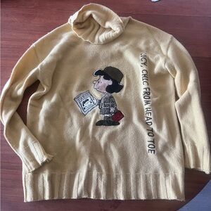 castelbalic Chic Women's Yellow Sweater